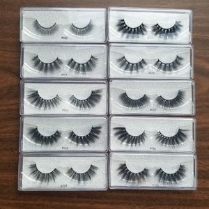 10 Pairs False Eyelashes